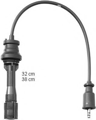 BERU ZEF1228 Ignition Cable Kit